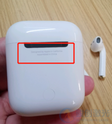蓝牙耳机利用激光打标机让标识更完美
