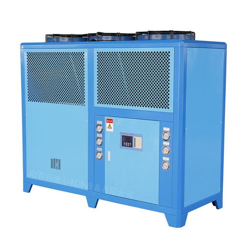 杰西科油墨印刷厂生产用20hp风冷工业冷水机组20匹风冷箱式冻水机1hp 60hp图片 高清大图 谷瀑环保